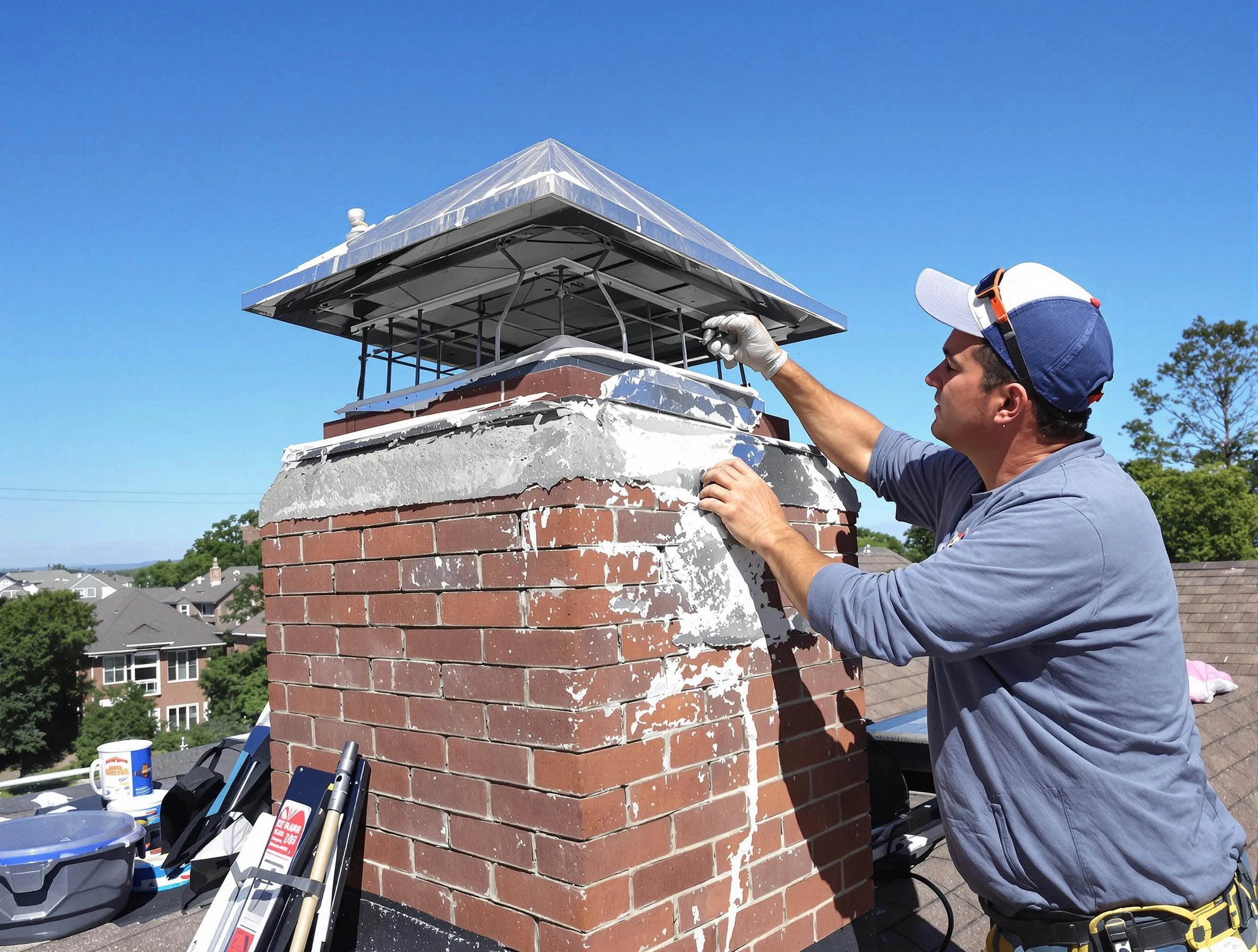 Chimney Crown Services in Franklin Park, NJ